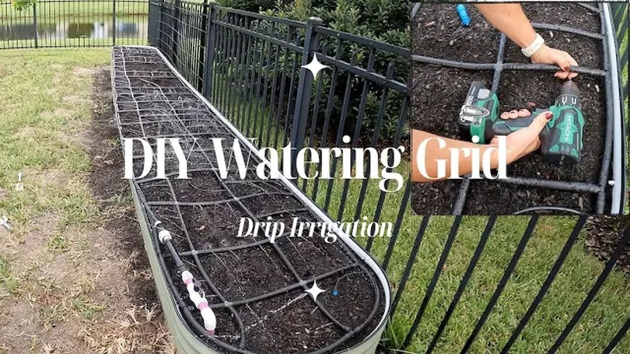 Build Your Own Drip Watering Grid