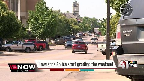 Lawrence police starts grading itself