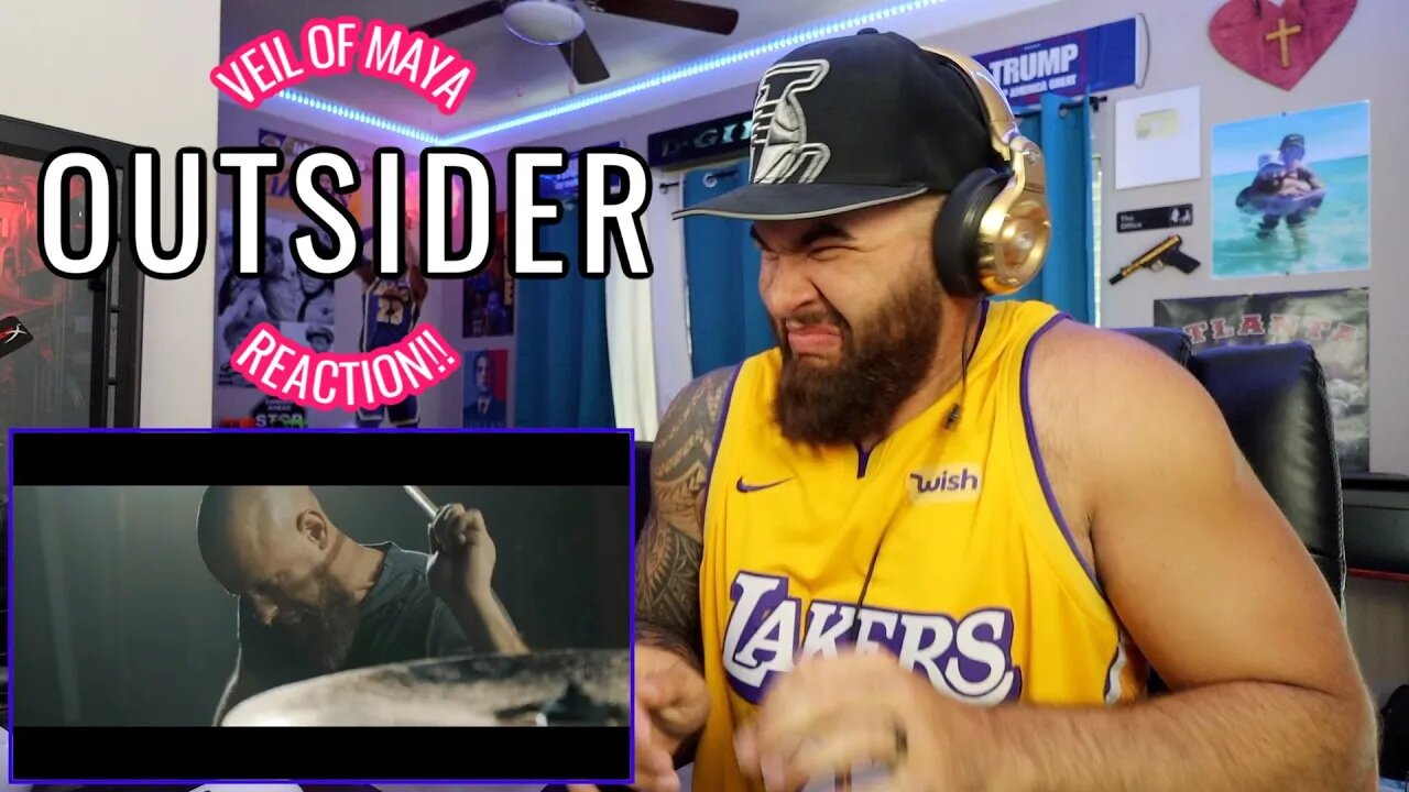 VEIL OF MAYA - Outsider (Official Music Video) REACTION!!!