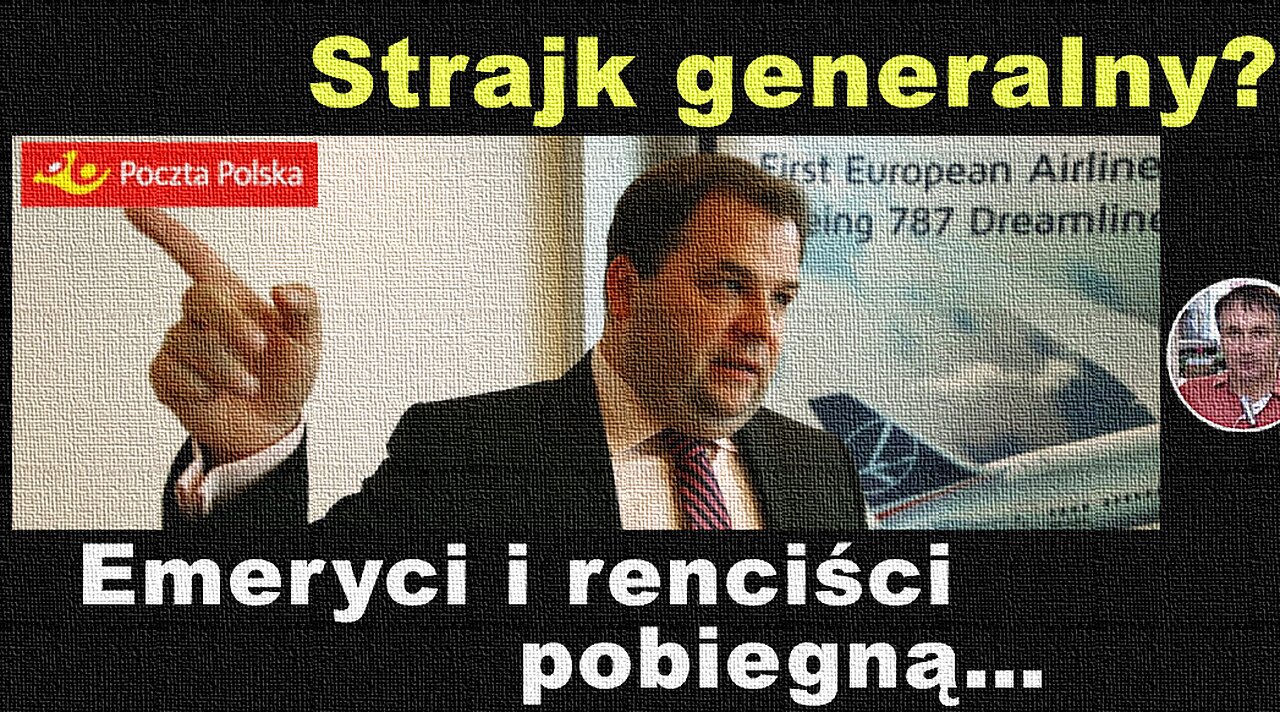 Z.Kękuś PPP 541 Strajk generalny Poczty Polskiej przed Bożym Narodzeniem? Emeryci pobiegną...