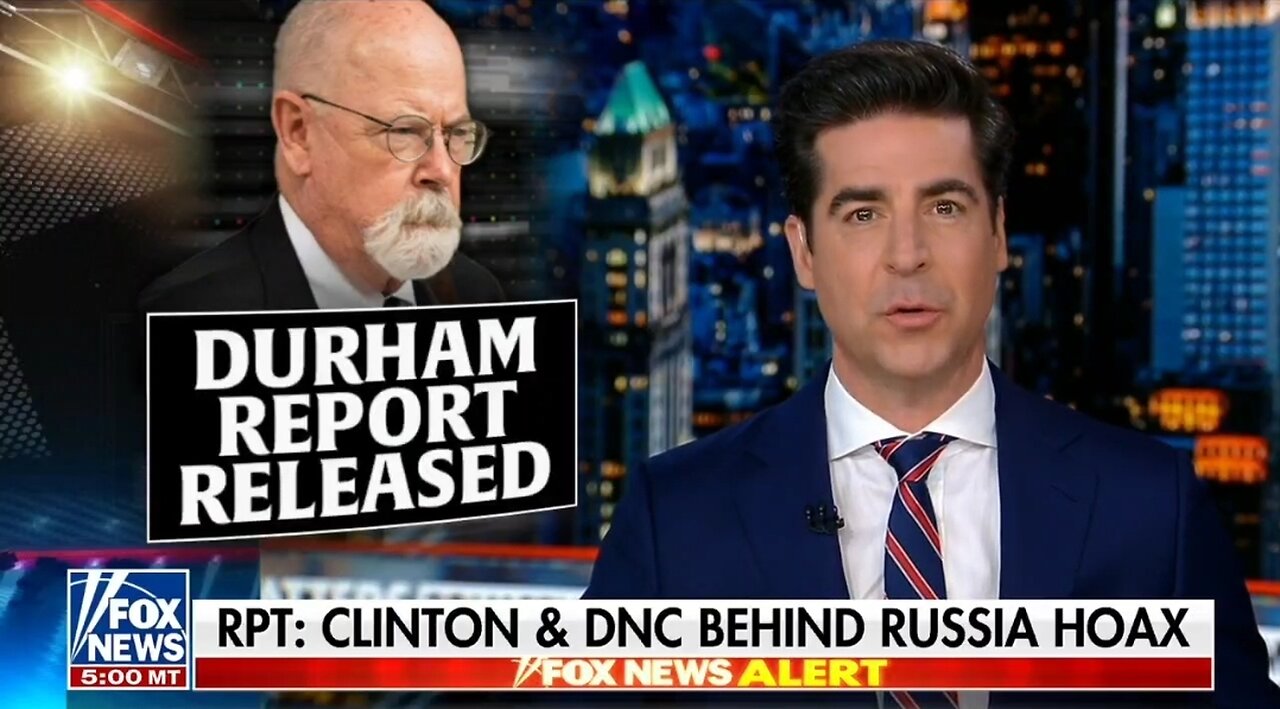 Trump-Russia Collision Was A Hoax Started By Dems: Watters