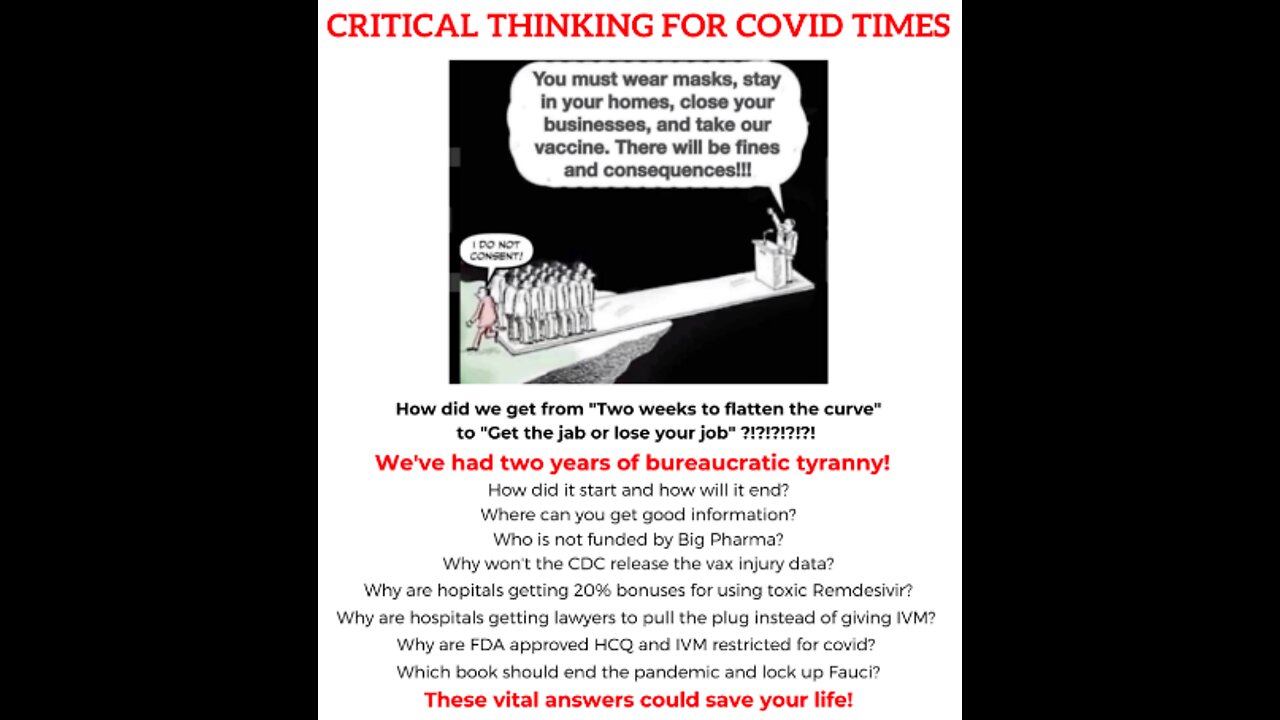 Covid Part 1: What's Wrong & What's Right