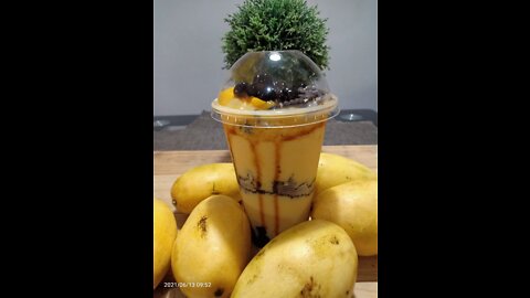 HOW TO MAKE MANGO OREO SHAKE