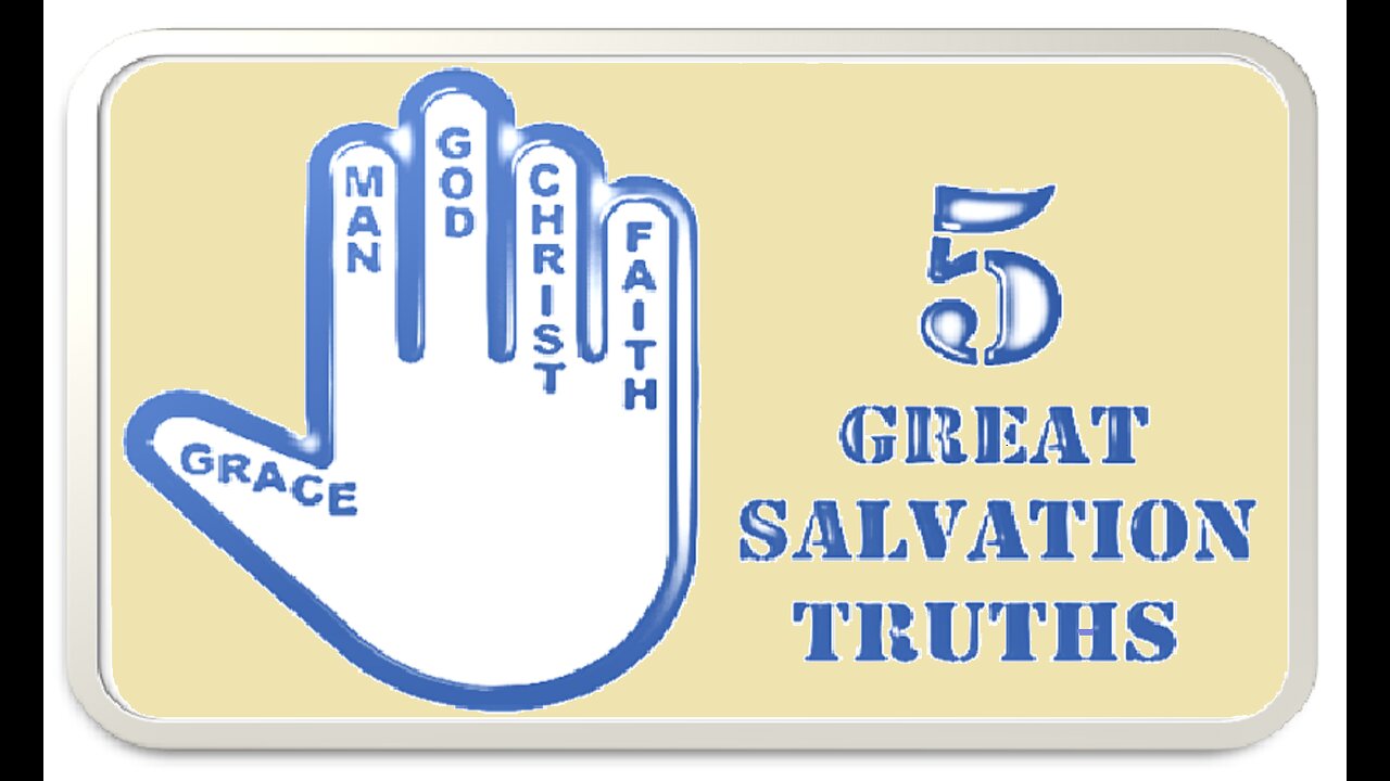 Salvation: 5 Things Everyone MUST Know!!! (Terry Reese)