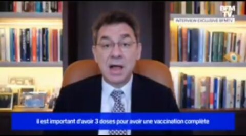 Le PDG de Pfizer qui déroule son business plan sur BFM TV dans le plus grand des calmes !