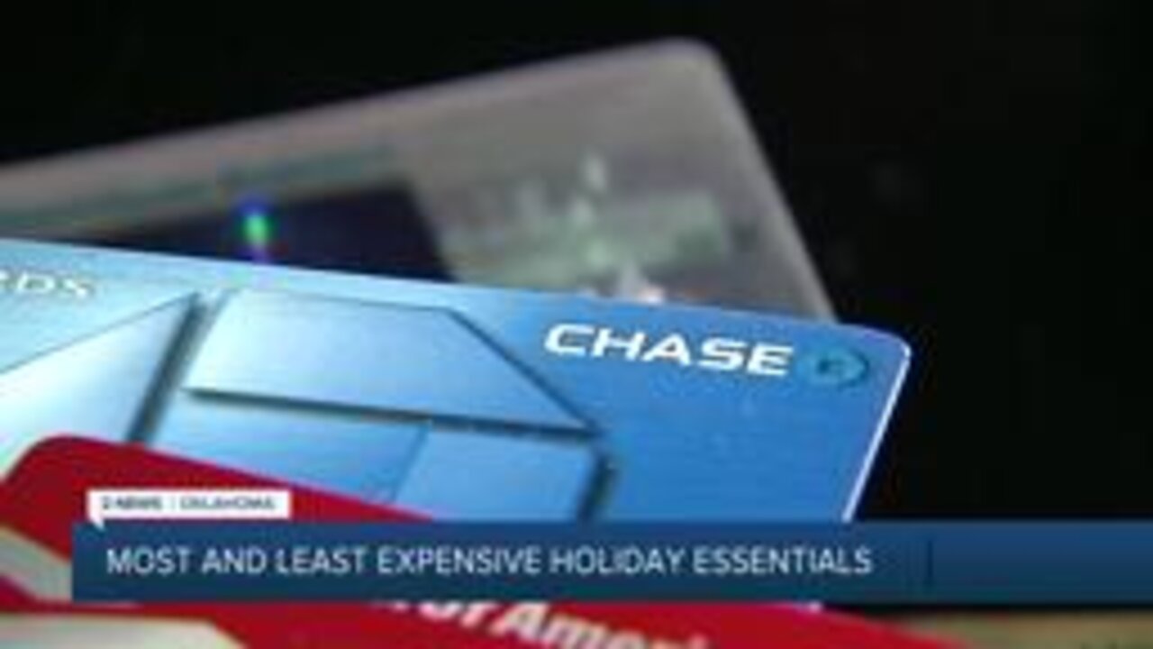 Most and least expensive holiday essentials