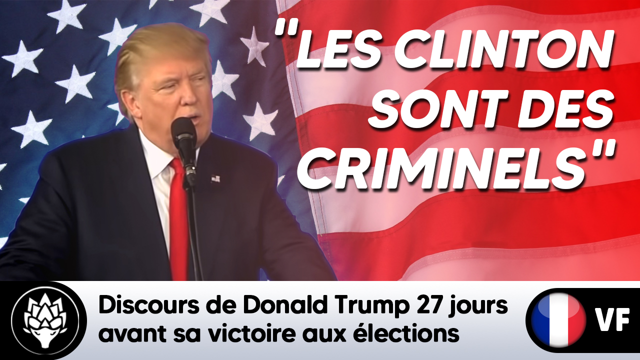 Ce discours de Trump que les médias vous cachent ⛔ #wikileaks