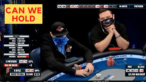 $1,900 Pot With Only 1 Pair - Kyle Fischl Poker Vlog Ep 83