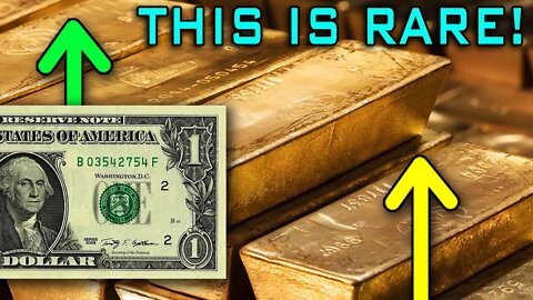 Gold Is UP! The Dollar Is UP! This Is RARE!