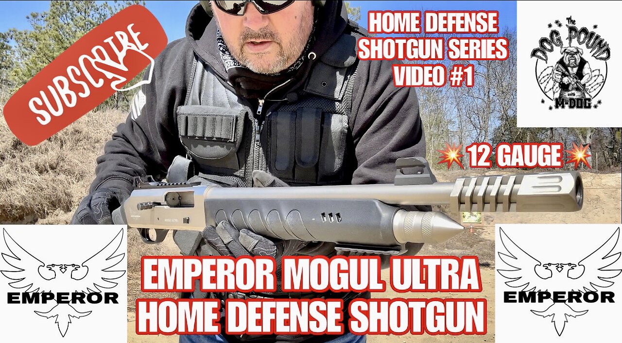 EMPEROR MOGUL ULTRA SEMI-AUTO 12 GAUGE SHOTGUN REVIEW! VIDEO #1 IN THE HOME DEFENSE SHOTGUN SERIES!