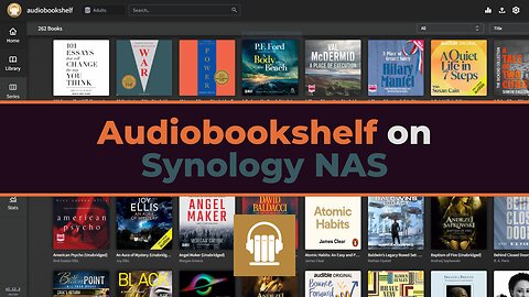 Install Audiobookshelf on your Synology NAS