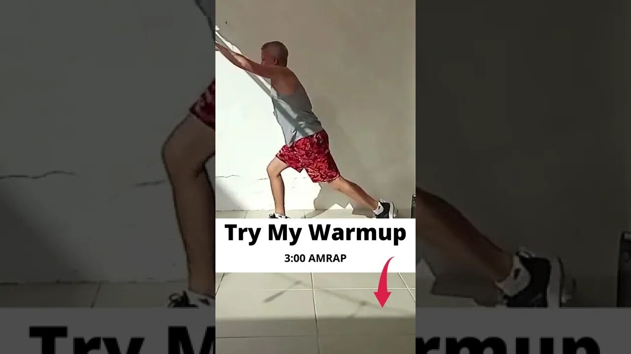 Try my warmup before your next workout! (beginner-friendly 🔥🔥) #shorts