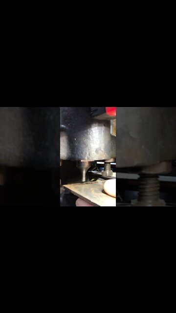 Popping more holes in some plate - #shorts