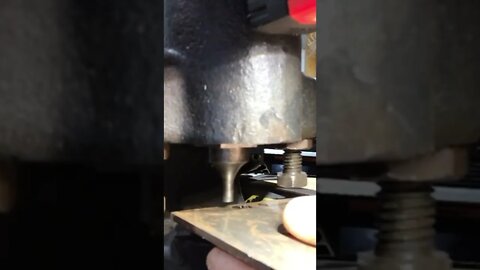 Popping more holes in some plate - #shorts