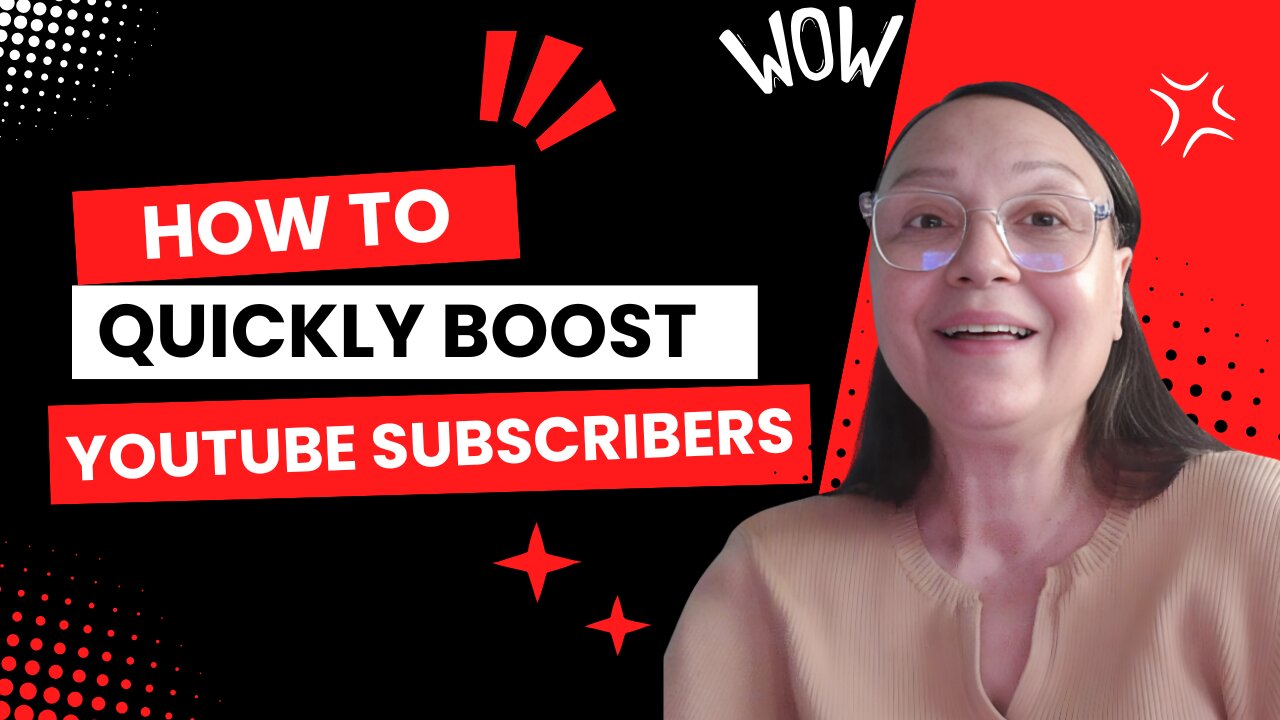 How to Quickly Boost Your YouTube Subscribers!