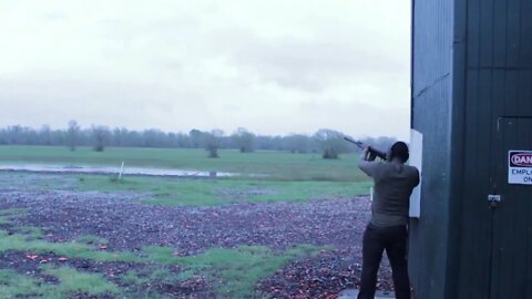 SAIGA 12 SKEET SHOOTING