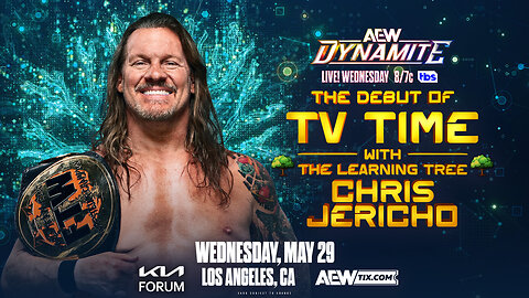 TV Time Debut - Jericho's Low Rent Show! #shorts