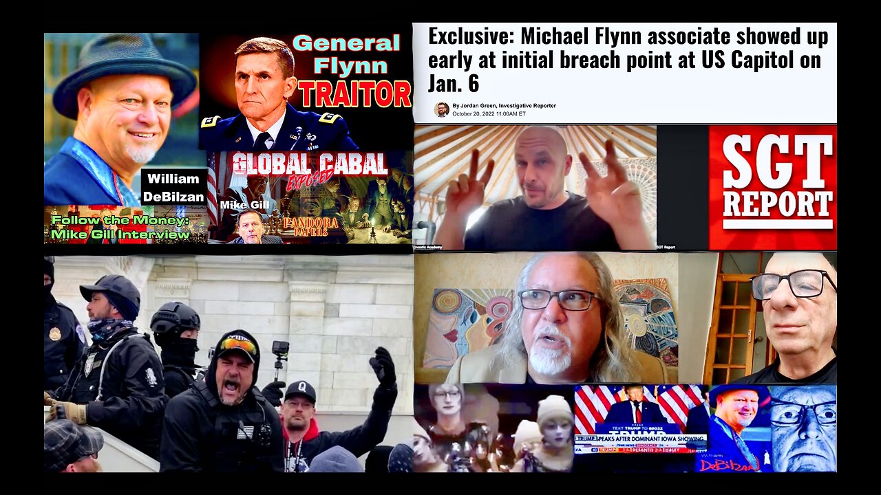 SGT Report Marty Leeds Expose Gen Michael Flynn Brian Gamble PJ Schrantz William DeBilzan Extortion