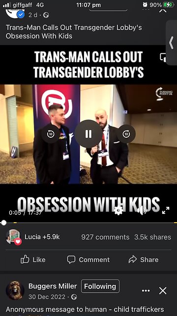 Turning point UK : transgender, drag queen and protecting children