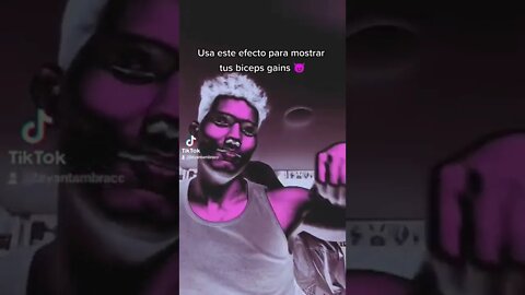 Usa Este Efecto para Mostrar tus Biceps Gains 💪