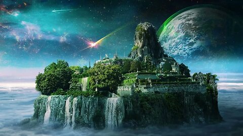 Relaxing music with beautiful natural landscape, Zen relaxation music for stress relief and healing