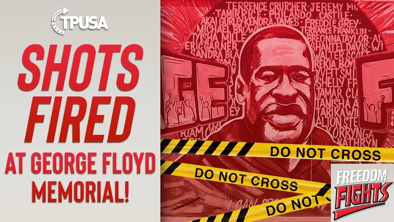 SHOTS FIRED at George Floyd Memorial