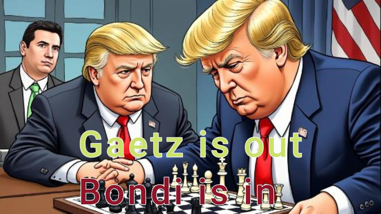 Ep. 46 Gaetz is out. Bondi is in.