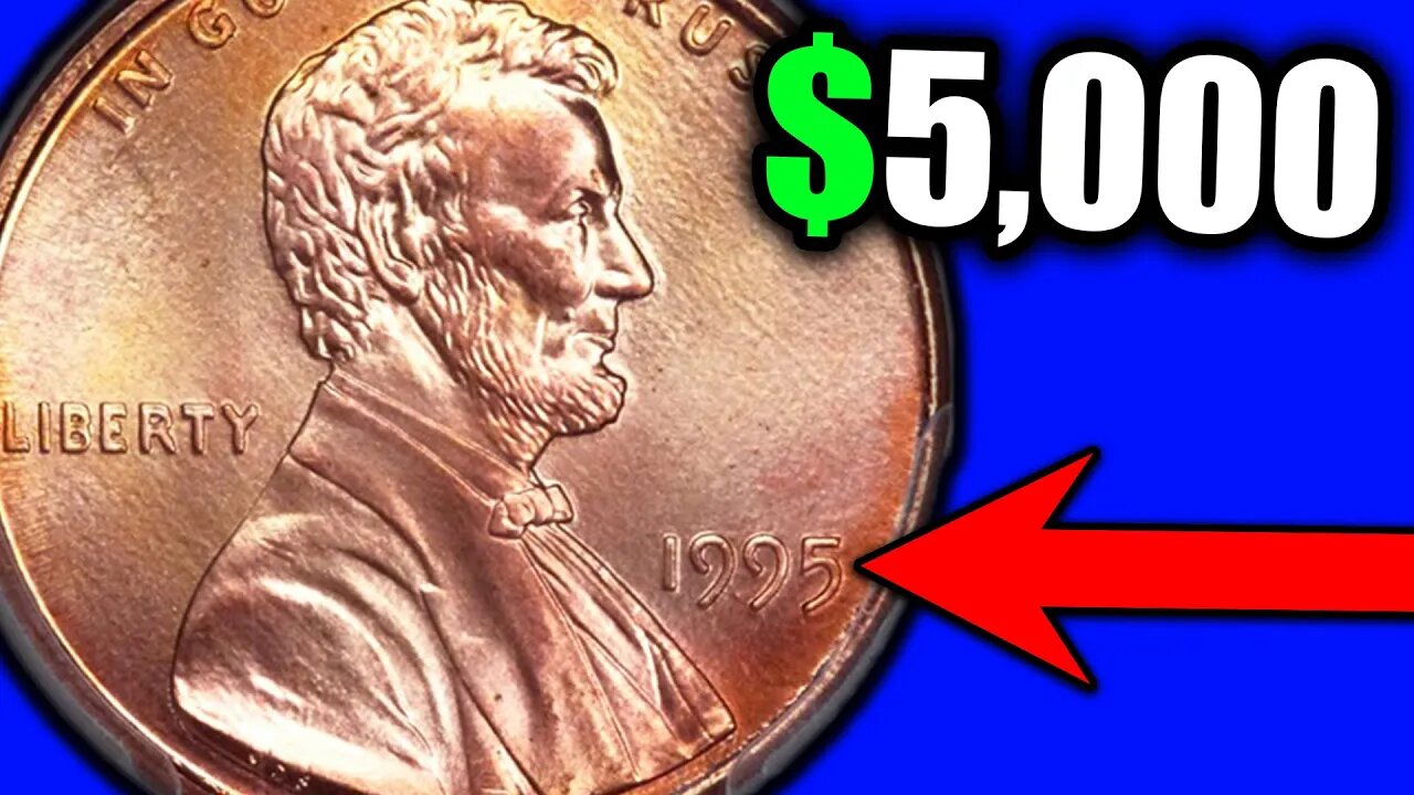 SUPER RARE 1995 PENNIES that are WORTH A LOT OF MONEY!!