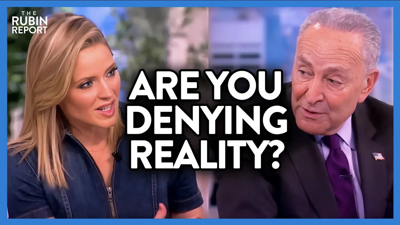 Chuck Schumer Fumbles as 'The View' Host Asks Why Voters Can't Stand Biden | DM CLIPS | Rubin Report