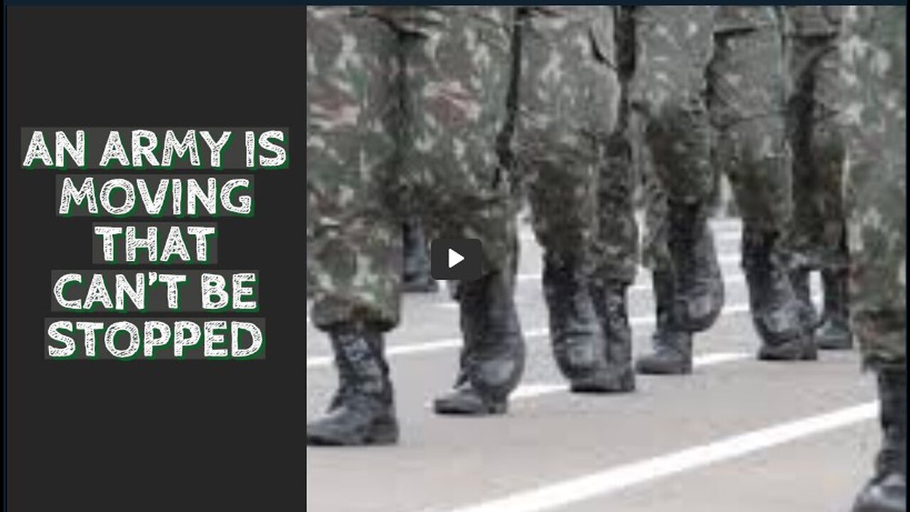 Julie Green subs AN ARMY IS MOVING THAT CAN'T BE STOPPED