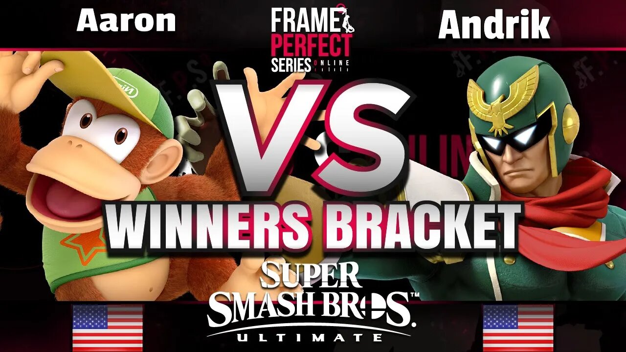 FPS3 Online - Aaron (Diddy/ROB/Ness) vs. RG | Andrik (C. Falcon) - Ultimate Top 32