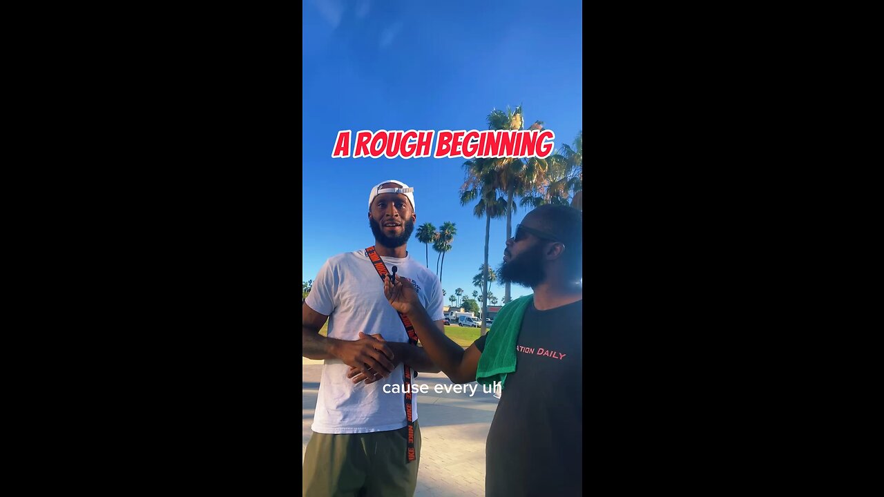 A Rough Beginning #dayodman #motivation #tough #starting #eeyayyahh