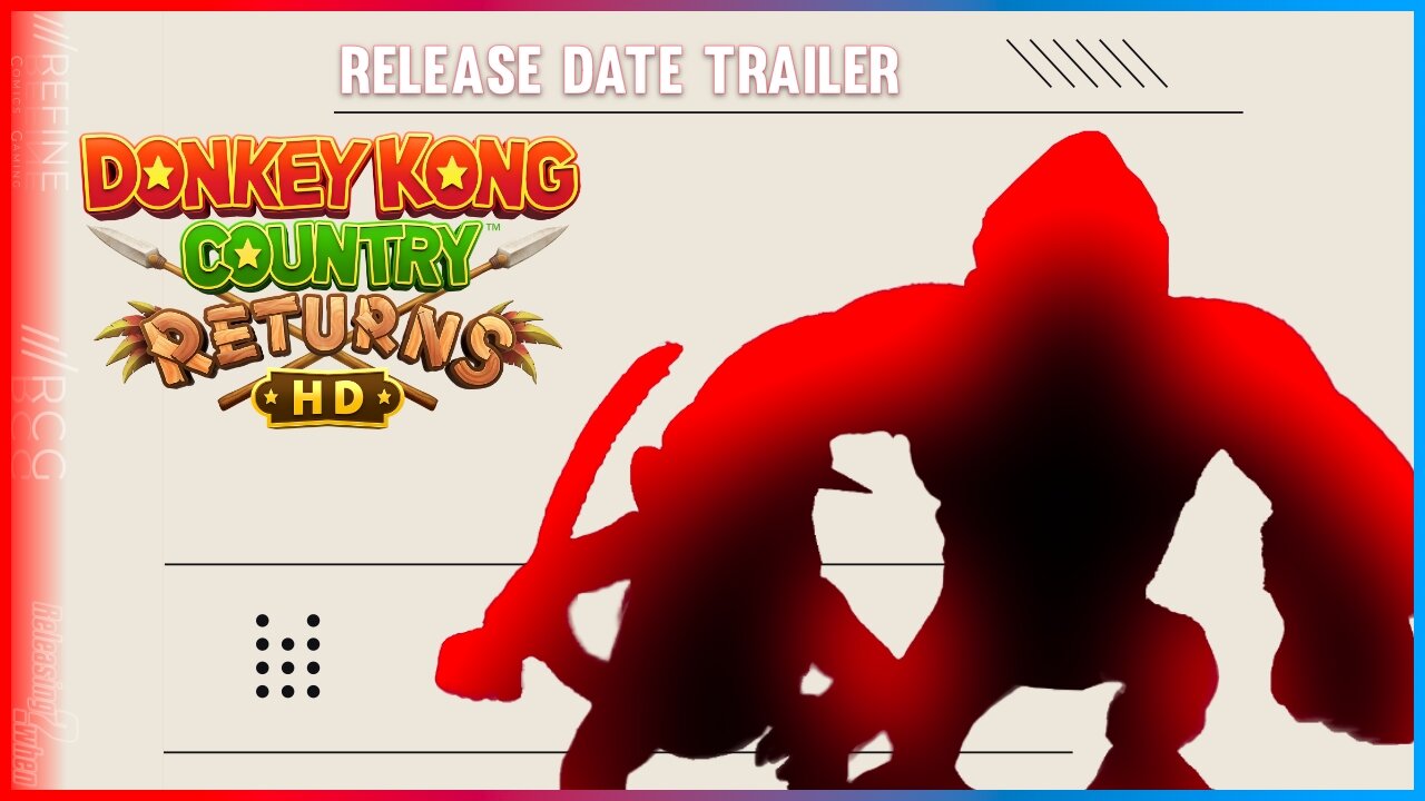 Donkey Kong Country Returns HD • Announcement Trailer