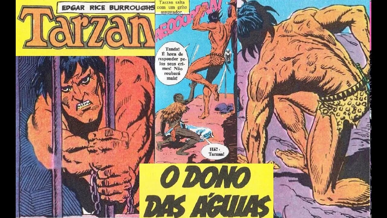 TARZAN FORMATINHO 46 B O DONO DAS AGUIAS historia em quadrinhos #museudogibi #quadrinhos #comics