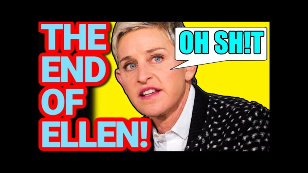 Ellen Degeneres Show Is OVER After INSANE Accusations!