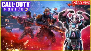 🔥 LIVE COD MOBILE 🔥 - BATTLE ROYALE E MULTIJOGADOR AO VIVO NOVAS ARMAS E SKINS