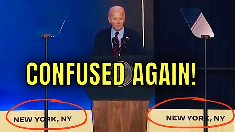 Joe Biden FORGOT where he was…AGAIN!