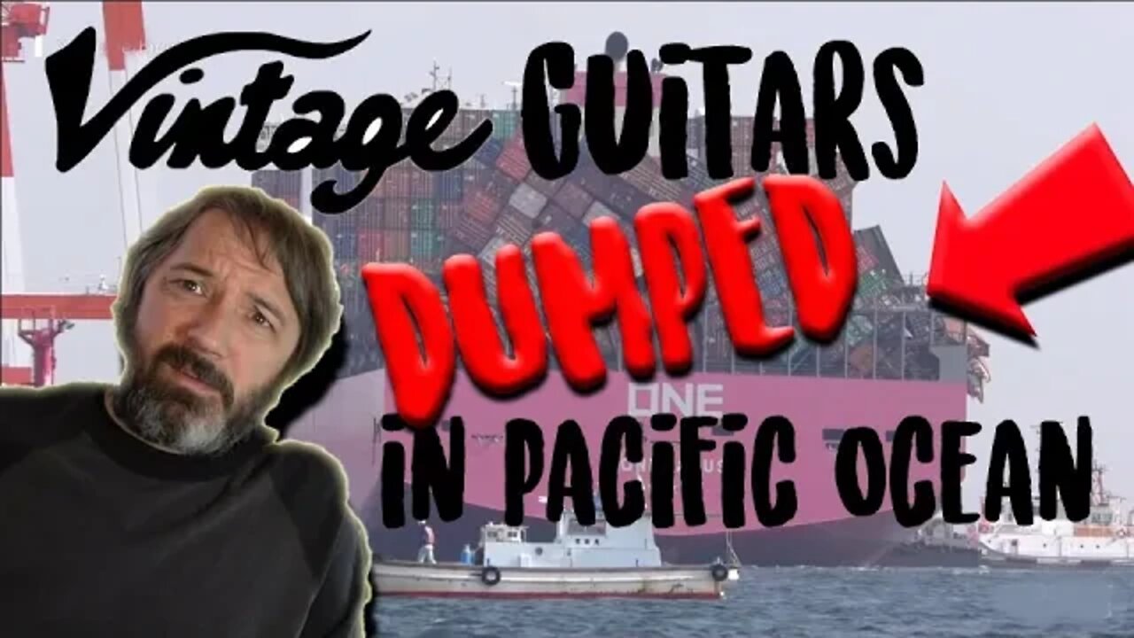 Vintage GUITARS DUMPED into the OCEAN! | MusicIsWin Fails to Sell Clapton Strat -SPF