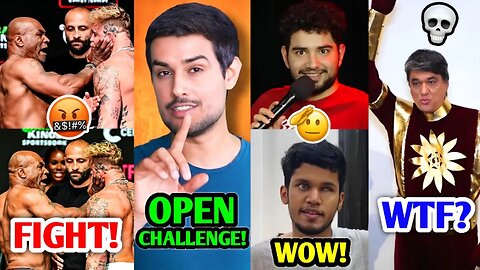 MOST CONFUSING LAFDA! 💀| Dhruv Rathee OPEN CHALLENGE, Samay Raina, CarryMinati, Shaktimaan, Diljit |