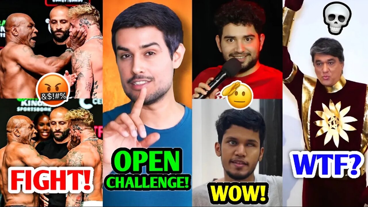 MOST CONFUSING LAFDA! 💀| Dhruv Rathee OPEN CHALLENGE, Samay Raina, CarryMinati, Shaktimaan, Diljit |