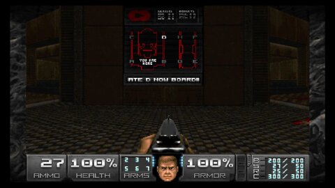 Doom 2: Back To Saturn X Episode 1 (Switch Add-On) - Map 8: Waiting (Hub Level)