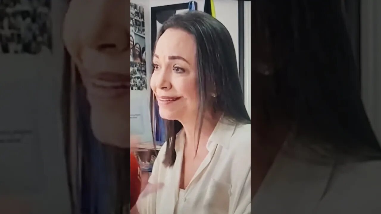 MARÍA CORINA MACHADO DEJA CLARAS SUS CONDICIONES PARA IR A UN DIÁLOGO.