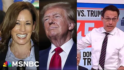 Kornacki breaks down polling as the race between Harris and Trump tightens