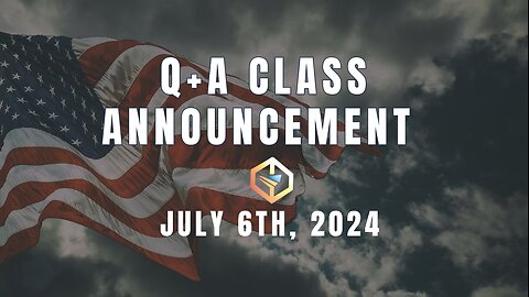 The Zero Percent Live Q&A July 6, 2024 [Trump's UCC Filing]
