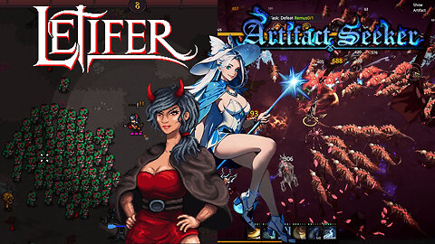 Pew Pew Fun Times With Indiegames Letifer & Artifact Seeker