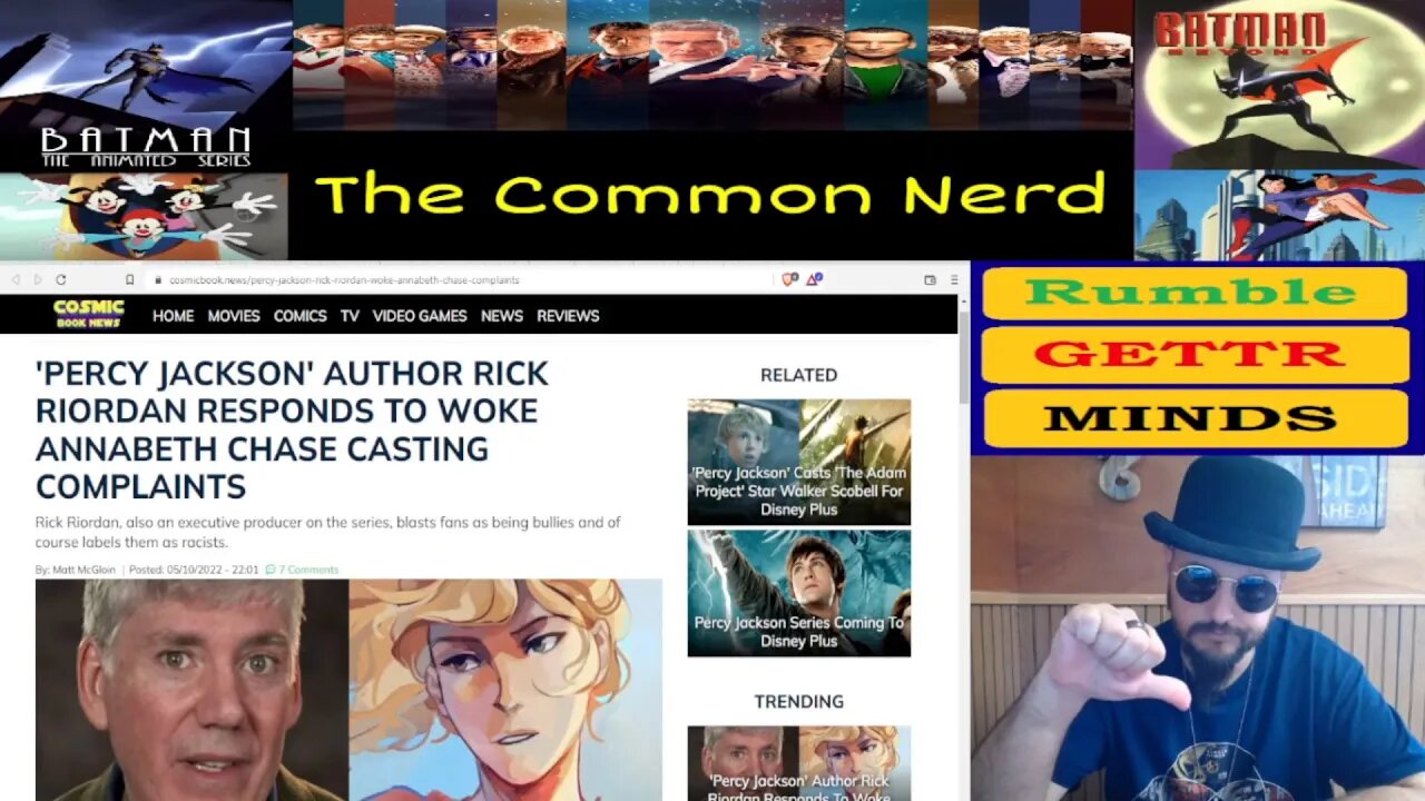 Percy Jackson Author Responds To Race Swapping, Insults Fans and Goes Woke