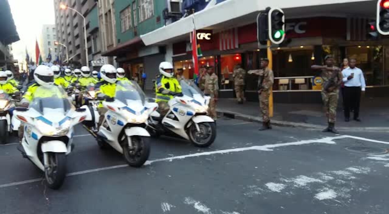 SOUTH AFRICA - Cape Town - State of the Nation Address rehearsals (Videos) (5dA)