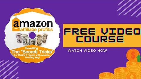 FREE VIDEO COURSE ON AMAZON AFFILIATE PROGRAM #sabircool