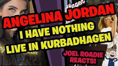 Angelina Jordan - I Have Nothing Live at Kurbadhagen - Roadie Reacts