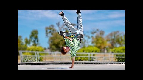 WORLD'S GREATEST FREESTYLE SKATEBOARDER!